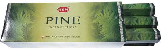 HEM Wierook - Pine - (6 pakjes/120 stokjes)
