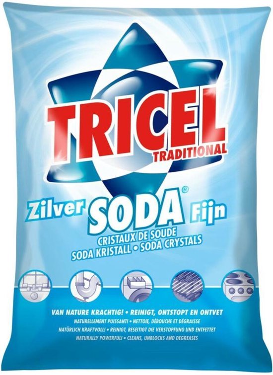 Tricel Zilver Soda Fijn - 1kg
