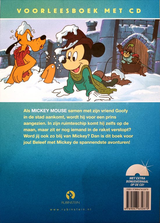 Disney Mickey Mouse voorleesboek met CD