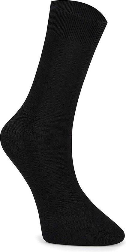 Nestly - Emre Socks, Bamboe Sokken, Heren en Dames, Business & Vrije Tijd, 16 Paar, Zwart, 43-46