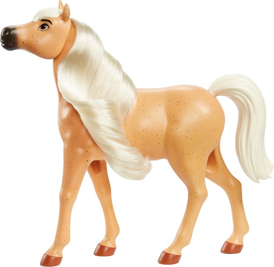 Mattel Spirit Amerikaans Werkpaard Stallion - Licht Bruin Paard