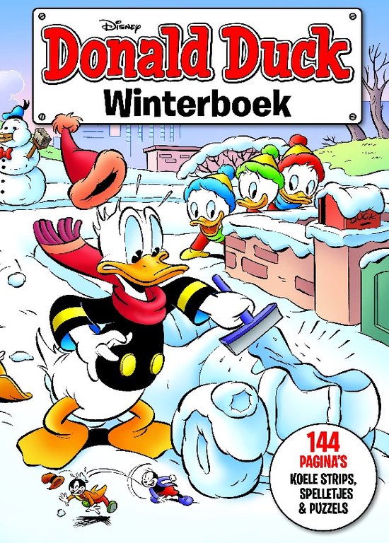 Donald Duck Winterboek 2022-2023 - Winter in Duckstad - Boek
