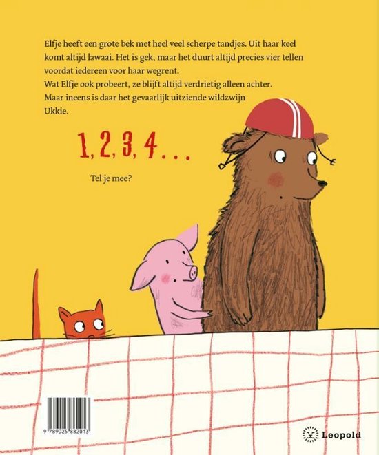 1, 2, 3, 4... Help, een krokodil! - kinderboek
