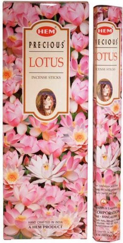 HEM Wierook Precious Lotus (6 pakjes)