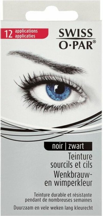 Swiss O Pair Wenkbrauw En Wimperkleur - Zwart