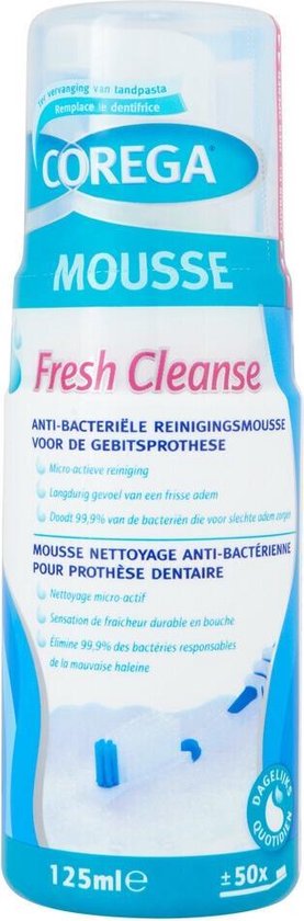 Corega Fresh Cleanse - Kunstgebitreiniging - 125ml