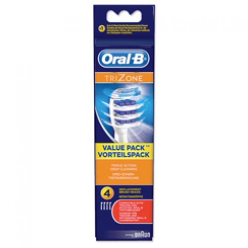 Oral-B Trizone Value Pack - 4 Brush Heads