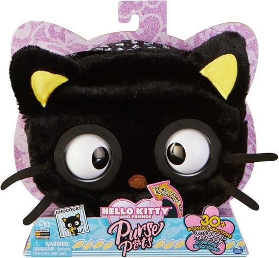 Purse Pets Hello Kitty and Friends Hello Kitty - interactieve dierenhandtas met meer dan 30 geluiden en reacties
