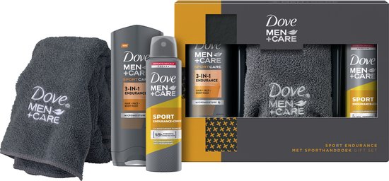 Dove Men+Care Sport Endurance Geschenkset - 3-delig