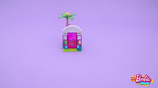MEGA Barbie Malibu Huis bouwset - 303 bouwstenen