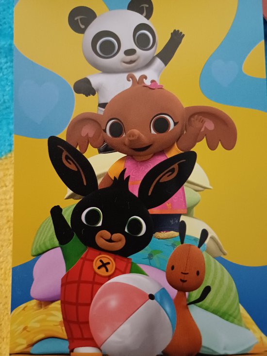kinder strandlaken bing en vriendjes