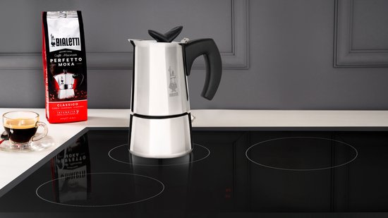 Bialetti Musa Induction - Percolator - 4 kops - Zilver