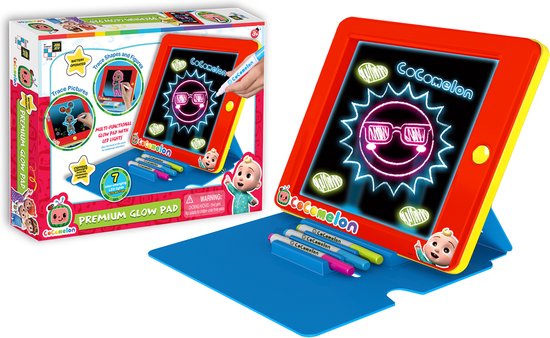 Coco Melon - Premium Glow Pad - Magisch Tekenbord