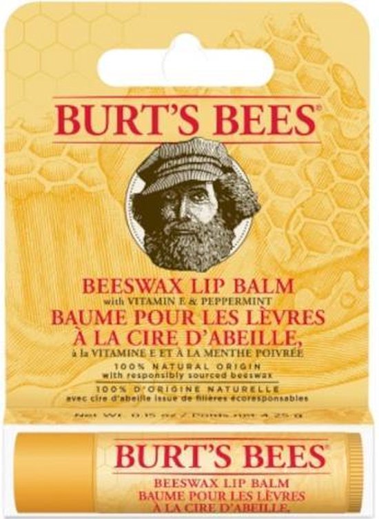 Burt´s Bees Lippenbalsem Honey 4,25 Gram Unisex Geel