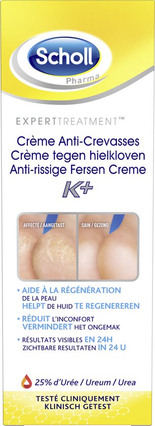 Scholl Pharma Herstellende Crème - Hielkloven K+ - 1 Stuks - 60ml