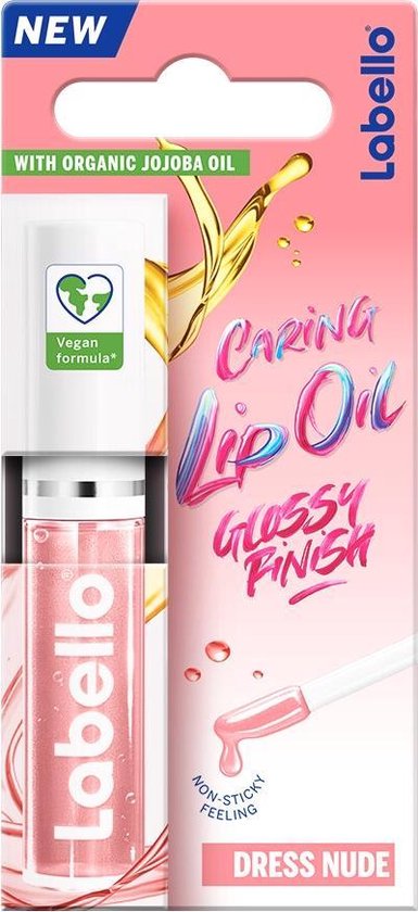 Labello Caring Lip Oil Dress Nude - 5.5 ml