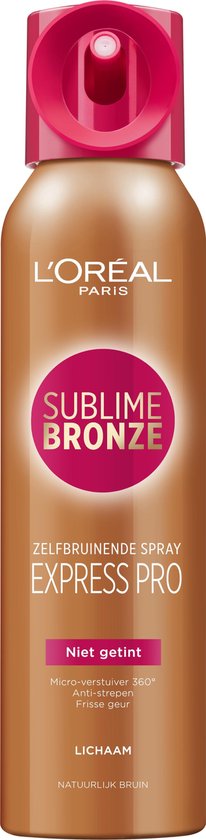 Loreal Paris Sublime Bronze Zelfbruinende Express Pro Body Spray - 150ml