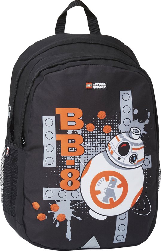 Lego- Star Wars- rugzak lichtgewicht- 360 graden reflectie- PVC vrij - 17 l - zwart
