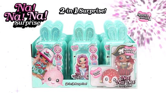 Na! Na! Na! Surprise 2-in-1 Pom Pop - Sailor Blu - Sparkle Serie 1