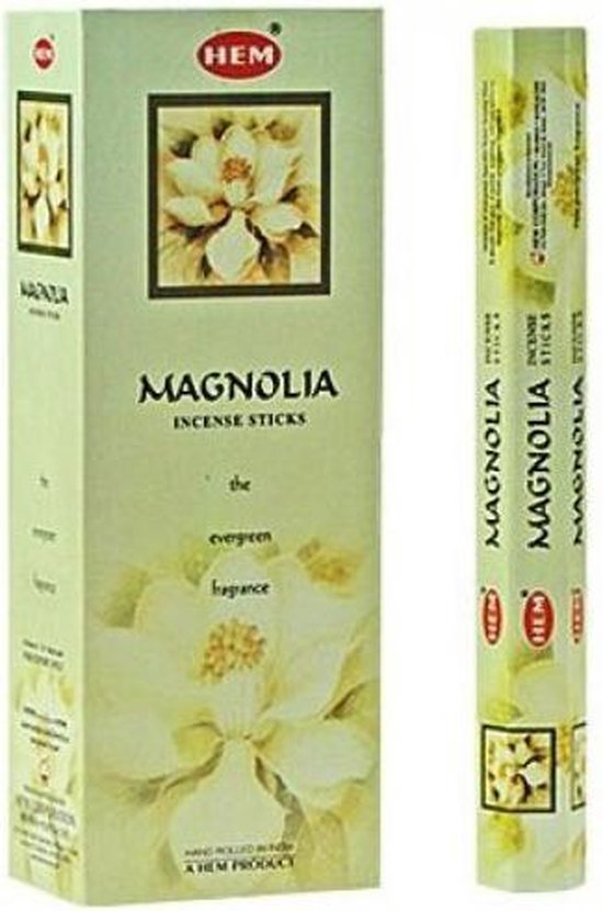 HEM Wierook - Magnolia - Slof (6 pakjes/120 stokjes)