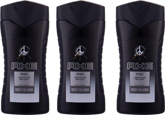3x Axe Douchegel Peace 250 ml
