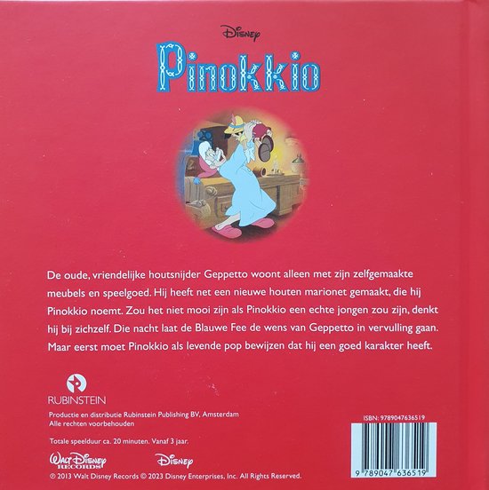 Disney-Pinokkio-Lees-Luisterboek-Audioboek
