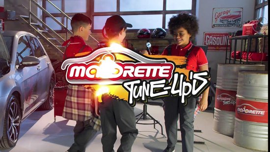 Majorette - Tune Up’s - Serie 1 - 4-delige set - die-cast - Speelgoedauto