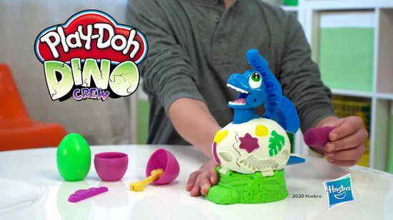 Play-Doh Dino Crew Langnek Bronto - Klei Speelset