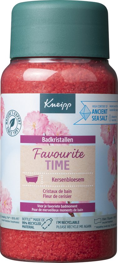 Kneipp Favourite Time Badkristallen - 600gram
