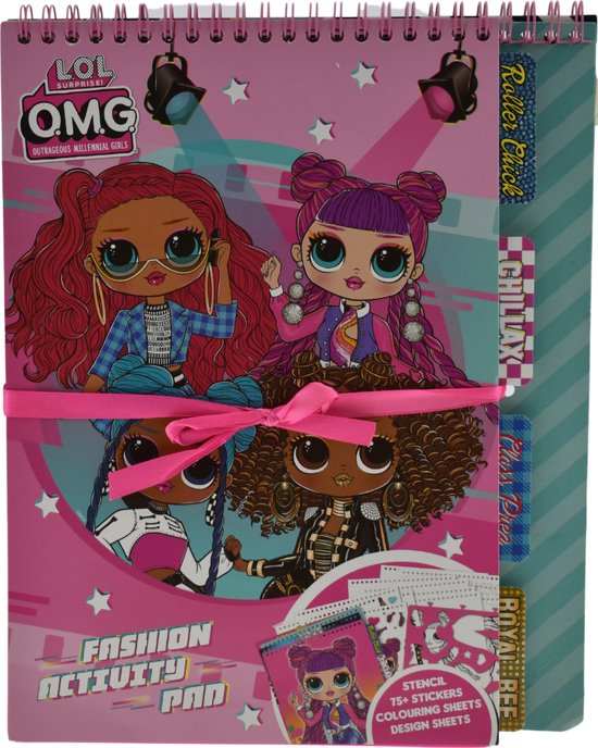 Lol Suprise Fashion Activity Pad - 3+