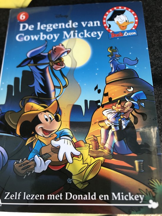 Disney Donald en Mickey Nr.6 - De Legende Van Cowboy Mickey