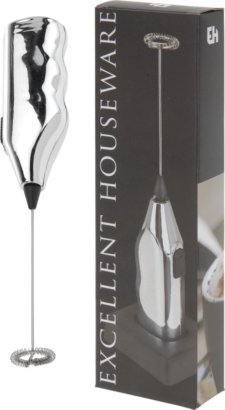 Excellent Houseware Cappuccinoklopper - Chrome