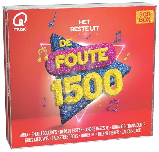 Qmusic: Het Beste Uit De Foute 1500 (CD)