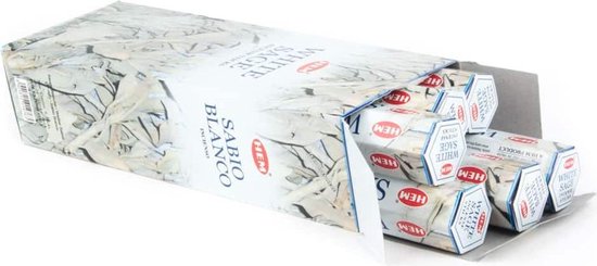 HEM Wierook White Sage - Slof (6 pakjes/120 stokjes)