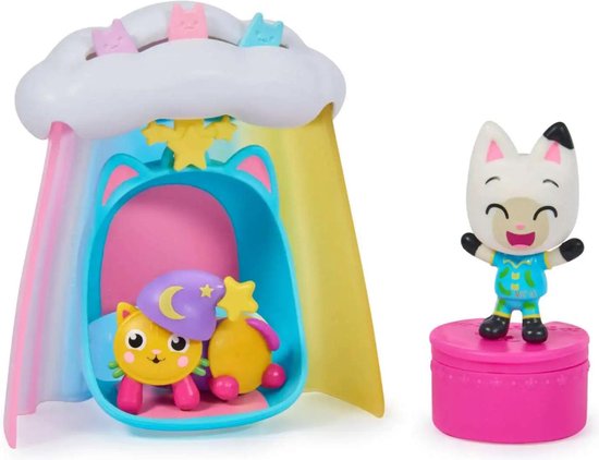 Gabby’s Dollhouse Paw-Tastic pyjamafeestje Speelfiguren Set - 3+