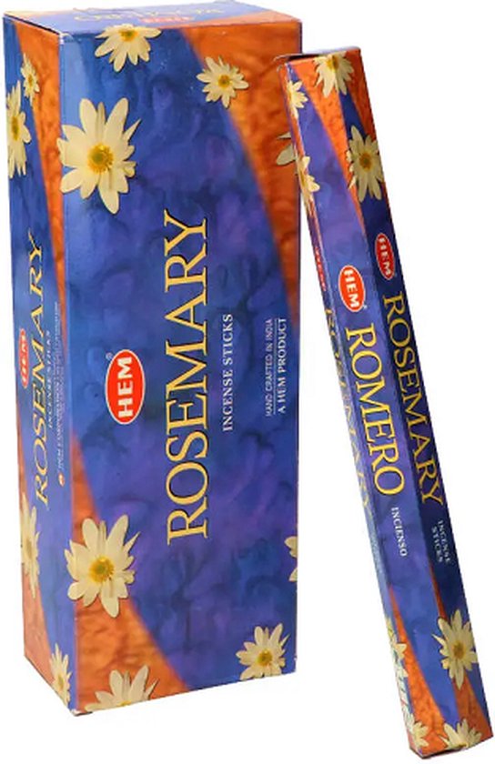 HEM Wierook - Rosemary - Slof (6 pakjes/120 stokjes)