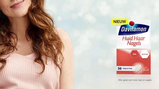 Davitamon Haar Huid Nagels - Multivitamines & Mineralen - 56 tabletten