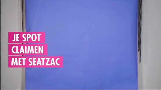 SeatZac Volwassenen Zitzak 110 x 80 x 70 cm - Roze