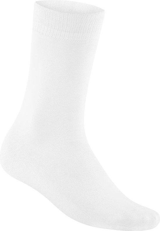 Nestly - Emre Socks - 12 paar Bamboe Sokken - Bamboelo Sokken - Maat 39/42 - Wit - Naadloze Sokken - 80% Bamboe