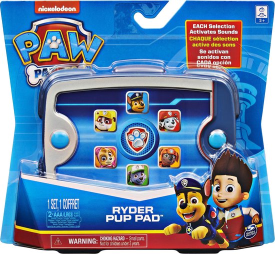 PAW Patrol , Interactieve PupPad van Ryder met geluid