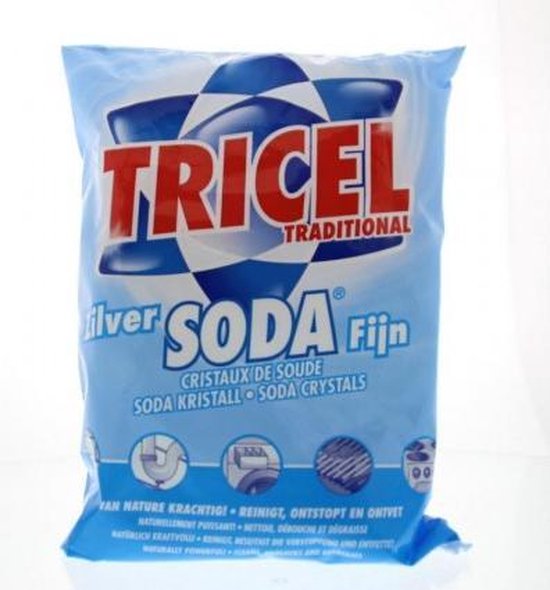 Tricel Zilver Soda Fijn - 1kg