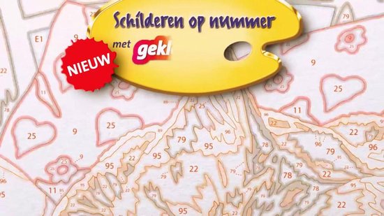 Ravensburger Schilderen op nummer Poesje - Hobbypakket