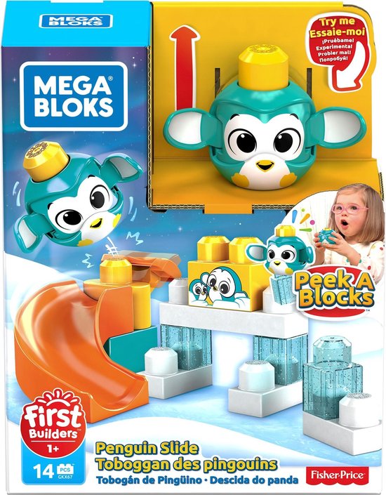 Mega Bloks Pinguïn - Constructiespeelgoed