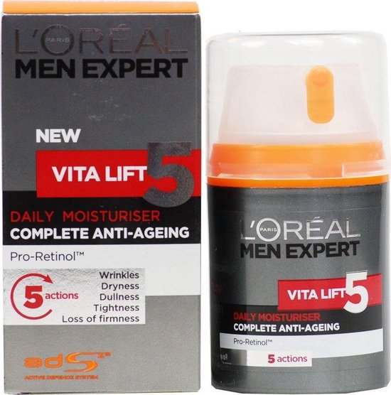 L´oreal - Men Expert Vita Lift 5 Anti-Aging Action - Moisturizing anti-aging cream - 50ml