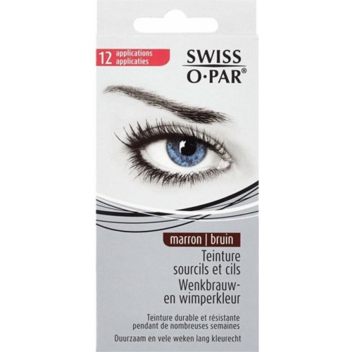 Swiss O Pair Wenkbrauw En Wimperkleur - Marron bruin
