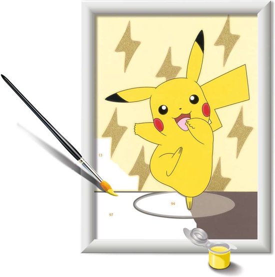 Ravensburger Pokémon - Schilderen Op Nummer