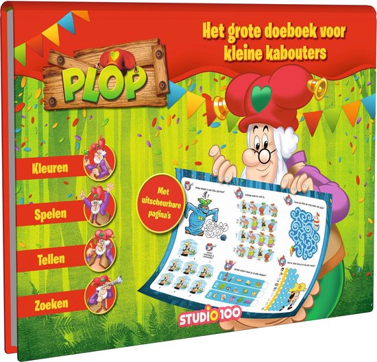Kabouter Plop - Het grote doeboek voor kleine kabouters