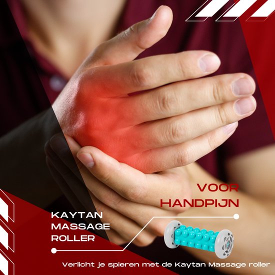 Kaytan Massage Roller - Gemakkelijk in Gebruik - Voor Armen en handen, Voeten en Kuiten - Luxe Design