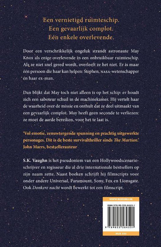 Donkere nacht - Boek