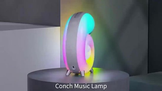 Maxenza Wake-up Light - Nachtlampje Met Klok - Bluetooth Luidspreker - Multifunctioneel LED-bedlampje - Slimme Verlichting - Wit